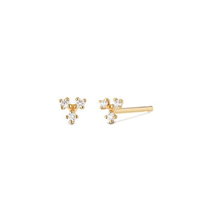 CLOVER Diamond Studs