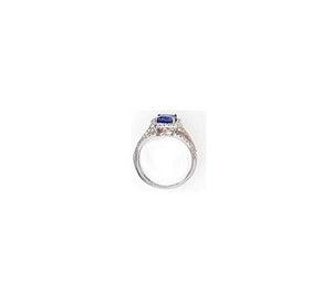 1.80TW Tanzanite & Diamond Ring