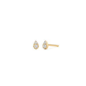 ROSA Diamond Pave Teardrop Studs